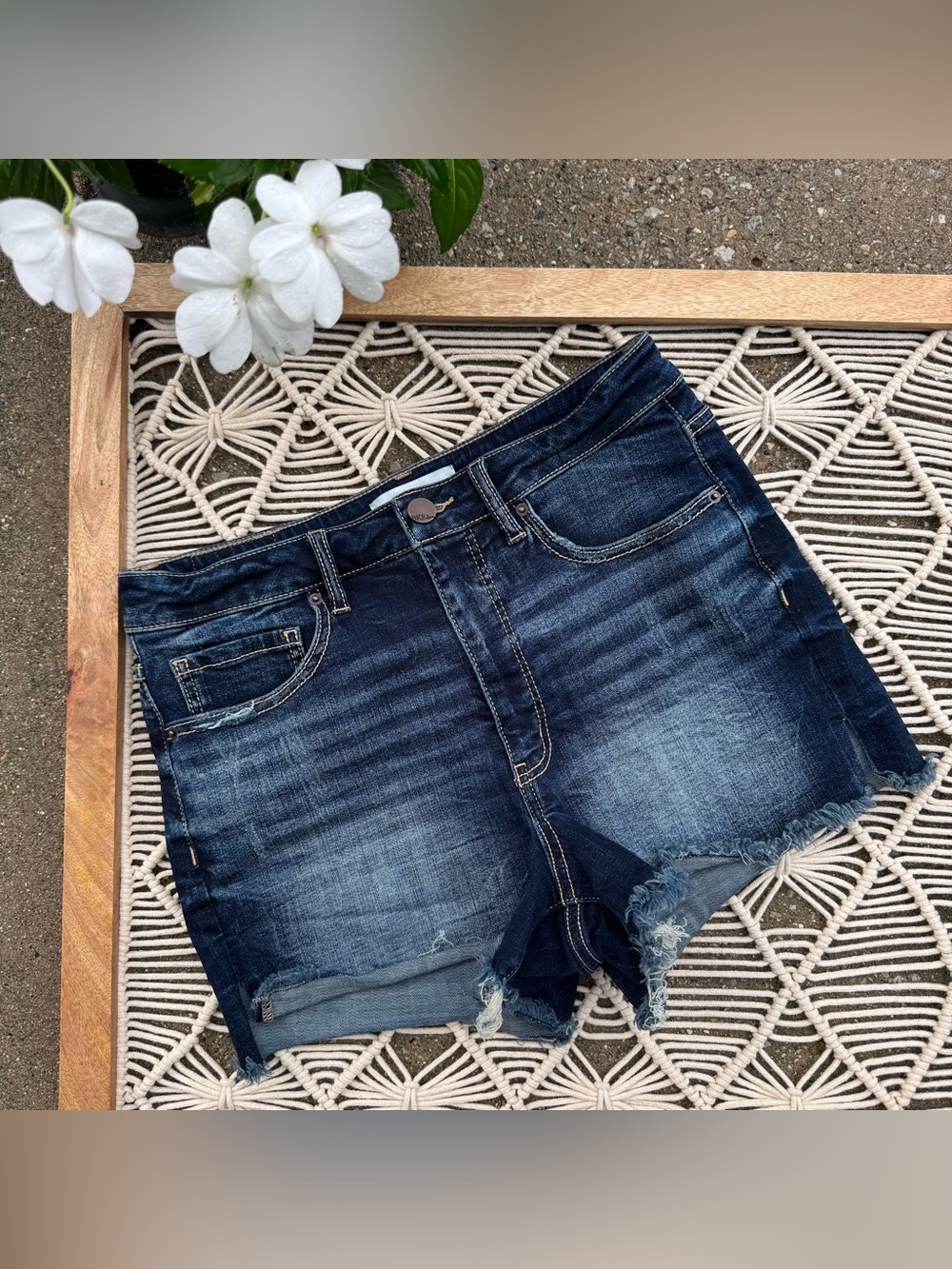 BKE Distressed Jean Shorts Size 29